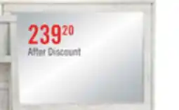 The Brick Haven Bedroom Dresser Mirror - White offer