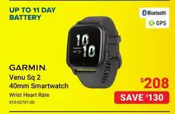 Visions Electronics GARMIN Venu Sq 2 40mm Smartwatch offer
