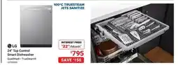 Visions Electronics LG 24 Top Control Smart Dishwasher offer