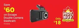 Visions Electronics Escape Double Camera Dashcam offer