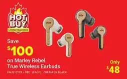 Visions Electronics Marley Rebel True Wireless Earbuds offer