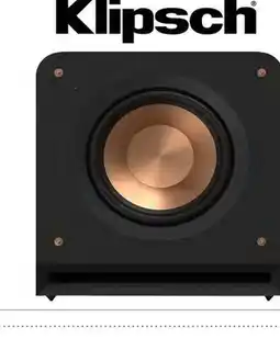 2001 Audio Video RP1000SW Klipsch 600W 10 Class D Subwoofer offer