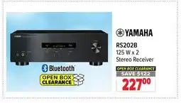 2001 Audio Video RS202B YAMAHA 125 W x 2 Stereo Receiver offer