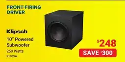Visions Electronics Klipsch 10 Powered Subwoofer offer
