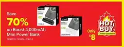 Visions Electronics Boost 4,000mAh Mini Power Bank offer