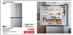 Visions Electronics LG 33 French-Door Refrigerator offer