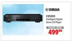 2001 Audio Video CDS303 YAMAHA Intelligent Digital Servo CD Player offer