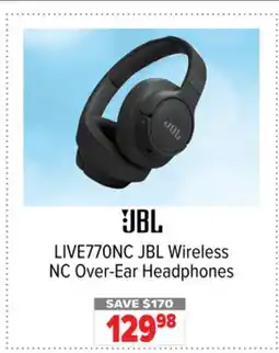 2001 Audio Video LIVE770NC JBL Wireless NC Over-Ear Headphones offer