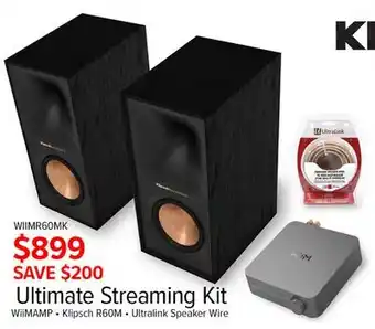 2001 Audio Video WIIMR60MK Ultimate Streaming Kit offer