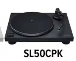 2001 Audio Video SL50CPK TURNTABLE DDRIVE BT CHARC BLK offer
