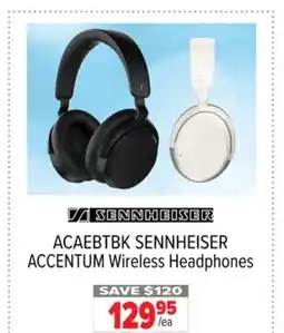 2001 Audio Video ACAEBTBK SENNHEISER ACCENTUM Wireless Headphones offer