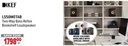 2001 Audio Video LS50METAB KEF Two-Way Bass Reflex Bookshelf Loudspeaker offer