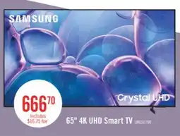 The Brick 65 4K UHD Smart TV offer