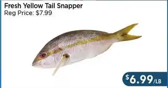Blue Sky Supermarket Fresh Yellow Tail Snapper offer