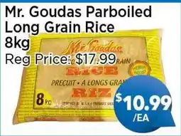 Blue Sky Supermarket Mr. Goudas Parboiled Long Grain Rice offer