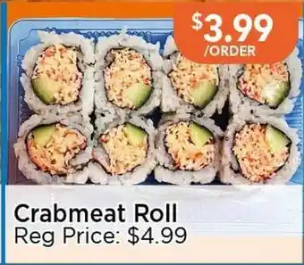 Blue Sky Supermarket Crabmeat Roll offer
