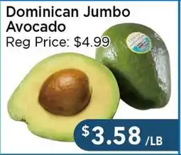Blue Sky Supermarket Dominican Jumbo Avocado offer