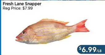 Blue Sky Supermarket Fresh Lane Snapper offer