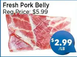 Blue Sky Supermarket Fresh Pork Belly offer