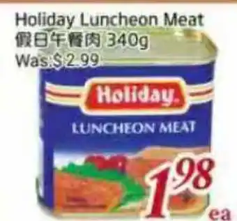 Tone Tai Supermarket Holiday Luncheon Meat offer