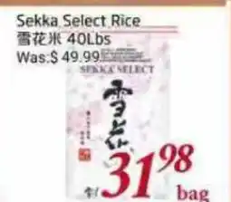 Tone Tai Supermarket Sekka Select Rice offer