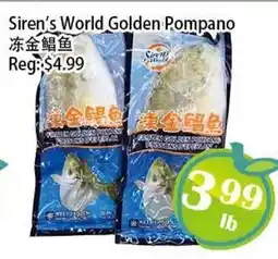 Food Depot Supermarket Siren's World Golden Pompano offer