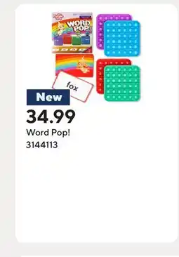 Staples Word Pop! offer