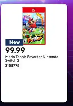 Staples Mario Tennis Fever for Nintendo Switch 2 offer