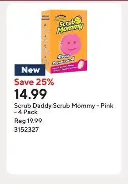 Staples Scrub Daddy Scrub Mommy - Pink offer
