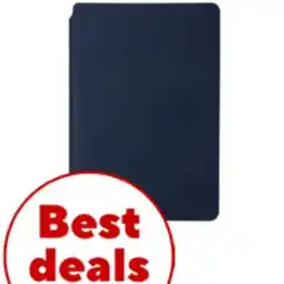 Staples Gry Mattr Vegan Leather Notebook, Navy offer