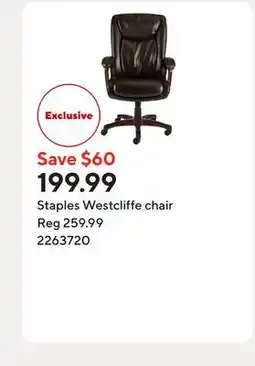 Staples Staples Westcliffe chair offer