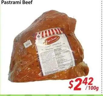 Bestco Food Mart Pastrami Beef offer