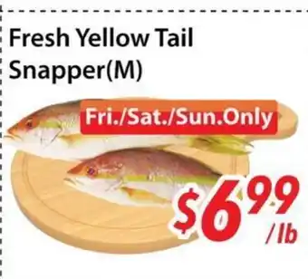 Bestco Food Mart Fresh Yellow Tail Snapper(M) offer