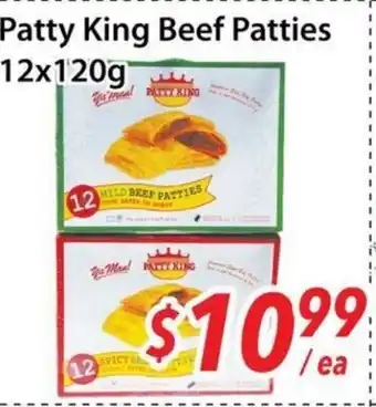 Bestco Food Mart Patty King Beef Patties offer