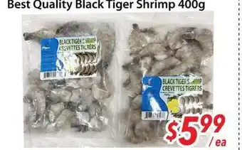 Bestco Food Mart Best Quality Black Tiger Shrimp offer
