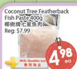Fresh Palace Supermarket Coconut Tree Featherback Fish Paste offer