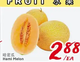 United Supermarket Hami Melon offer