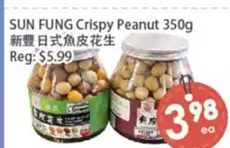 Fresh Palace Supermarket SUN FUNG Crispy Peanut offer