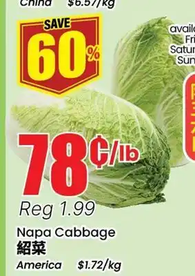 Terra Foodmart Napa Cabbage offer