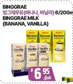 PAT Mart BINGGRAE MILK (BANANA, VANILLA) offer