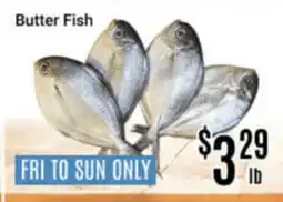 Nations Fresh Foods Butter Fish offer