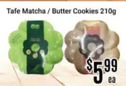 Nations Fresh Foods Tafe Matcha / Butter Cookies offer