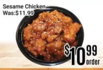 Nations Fresh Foods Sesame Chicken offer