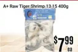 Nations Fresh Foods A+ Raw Tiger Shrimp 13 15 400g offer