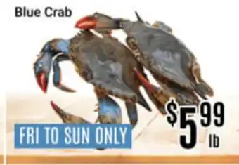 Nations Fresh Foods Blue Crab offer