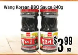 Nations Fresh Foods Wang Korean BBQ Sauce offer