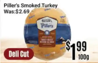 Nations Fresh Foods Piller's Smoked Turkey offer