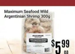 Nations Fresh Foods Maximum Seafood Wild Argentinian Shrimp offer