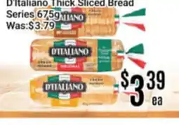 Nations Fresh Foods D'Italiano Thick Sliced Bread Series offer