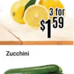 Nations Fresh Foods Zucchini offer